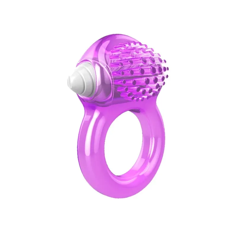 Vibrating Cock Ring Clitoral Stimulator Strong Penis Erect Cock Ring Cage Erection Enhance Delay Ejaculation Sex Toys For Men — image 6