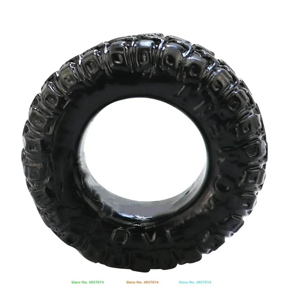2 PCS/Set Soft Cock Rings Penis Lasting Erection Male Delay Ejaculation Scrotum Restraint Adult Sex Toys For Men TPE Reusable — image 3