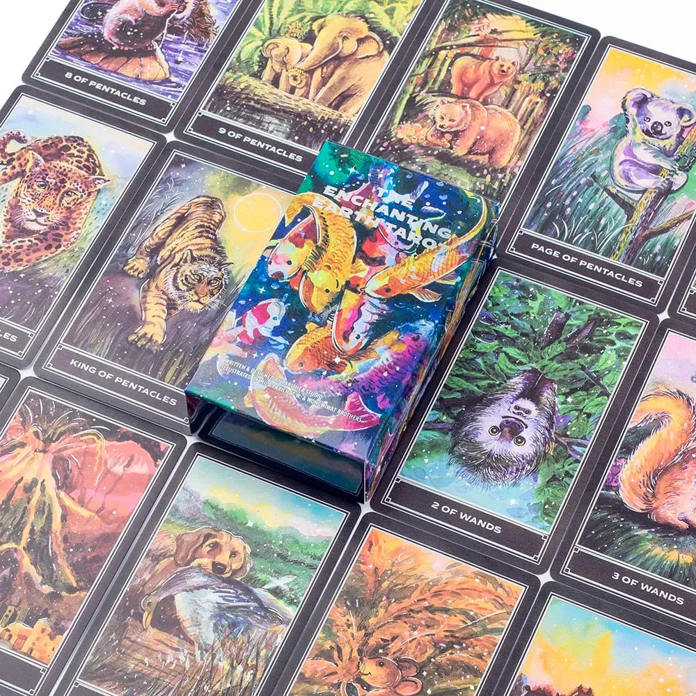 The Enchanting Earth Tarot 80-Card Deck Divination Edition Nature-Inspired Board Game for Intuitive Guidance and Self-Discovery — image 6