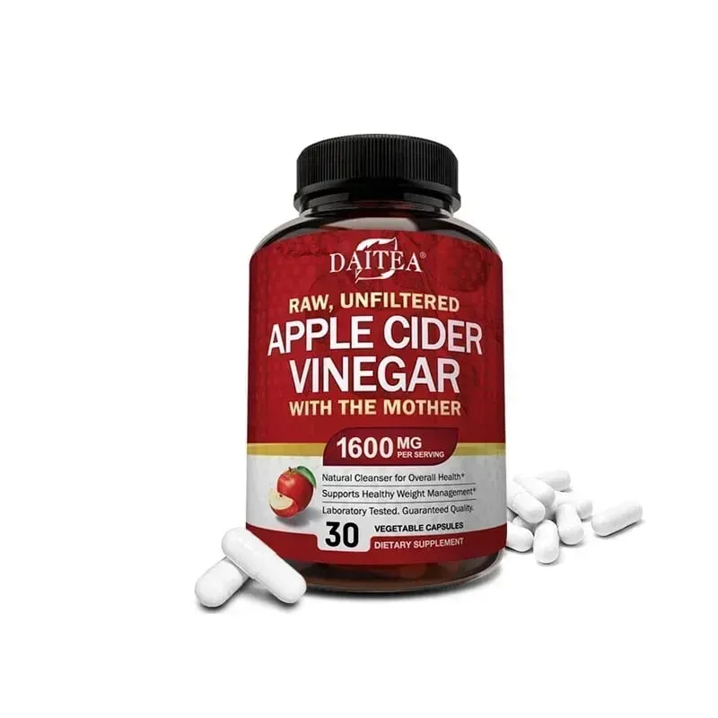 Apple Cider Vinegar 1600 mg with The Mother for Healthy Digestion Weight Loss and Energy — image 8