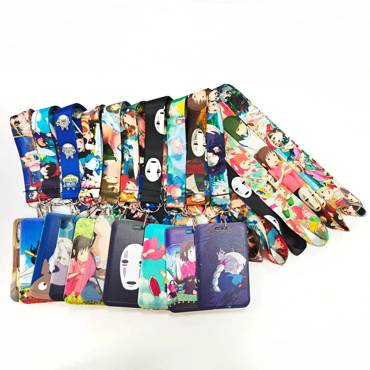 Anime Lanyards Keychain Animated Mobile Phone ID Card pass Hang Rope DIY Jewelry Accessories wholesale — image 1