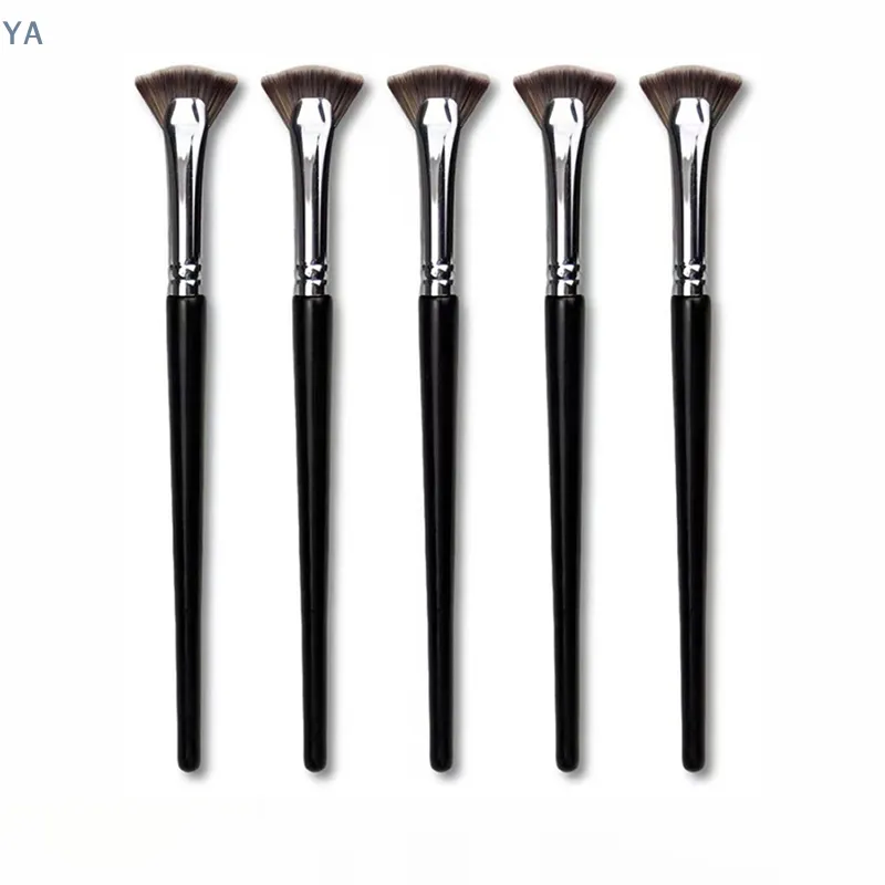 [Y]1 PC Vifteformet øjenvippebørste Blød, der falder ikke Skønhed Øjenvippe Makeup Børster Mascara Highlighter Powder Smudge Tool