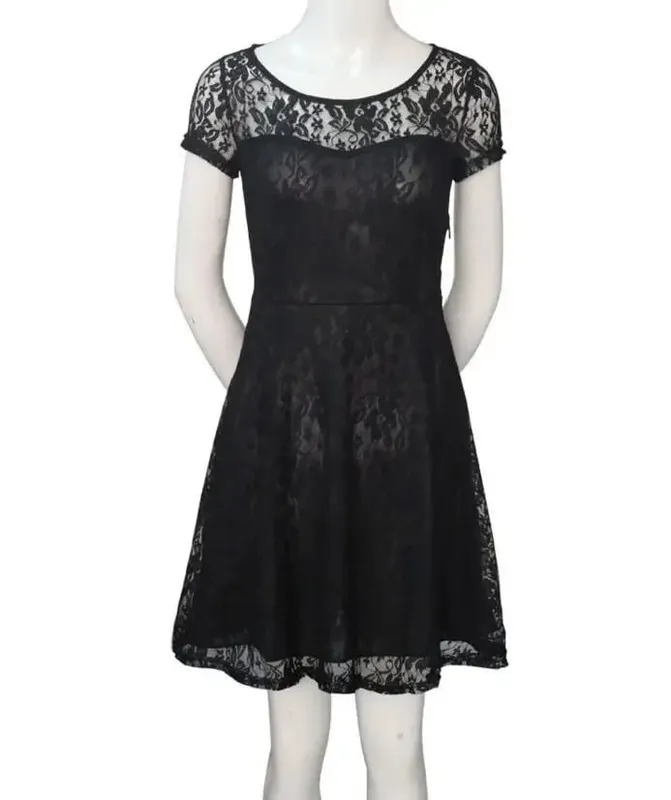 Customizable Long sleeved V-neck chiffon dress