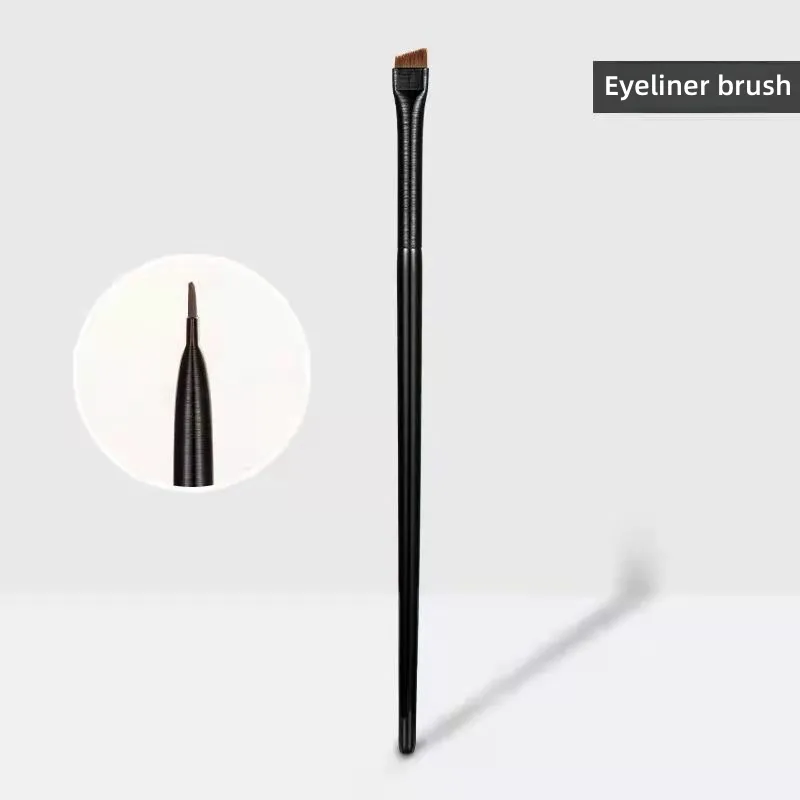 New 2 pieces/set eyebrow contour brush eyebrow eyeliner brush portable small angle eyebrow brush female makeup tool — image 4