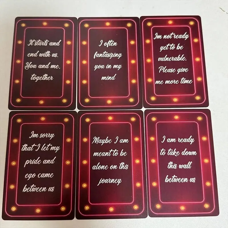 Unsaid Feelings of Love A 90 Card Deck English Version Channeled Messages From Soulmate Divination Card Game — image 6
