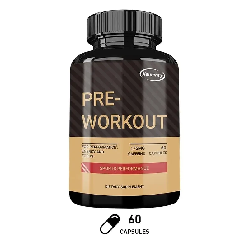 Pre-Workout Supplement - Muscle Building Endurance Support Heart Health Circulation — image 8