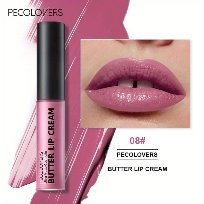Nude Lip Gloss Waterproof Matte Liquid Lipstick Long Lasting Non Sticky Cup Red Velvet Lip Tint Makeup Cosmetics — image 12