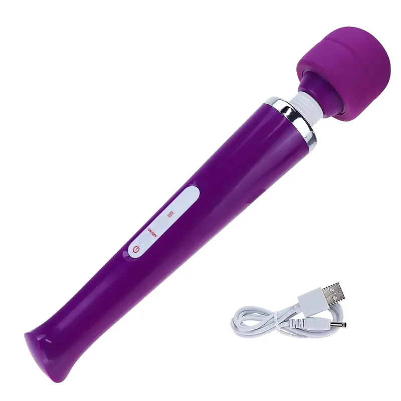 Powerful Vibrator Body Massager 10 Speed Ultra Big Size AV Stick G-spot Dildo Clitoral Stimulator Sex Product Sex Toy for Women — image 13