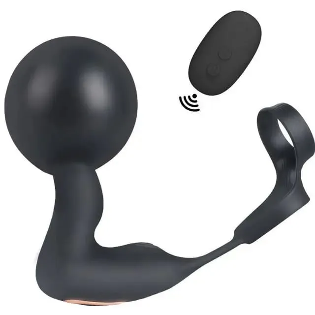 Wireless Remote Control Male Prostate Massager Inflatable Anal Plug Vibrating Butt Plug Anal Expansion Vibrator Sex Toys For Men — image 9