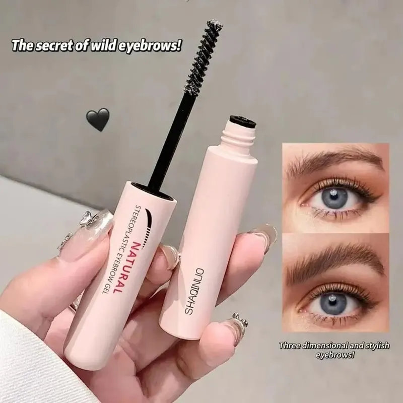 Double Head Eyebrow Gel Styling Liquid Fixed Gel Waterproof Sweat-proof Eyebrow Repair Makeup Gel For Eyebrows — image 7