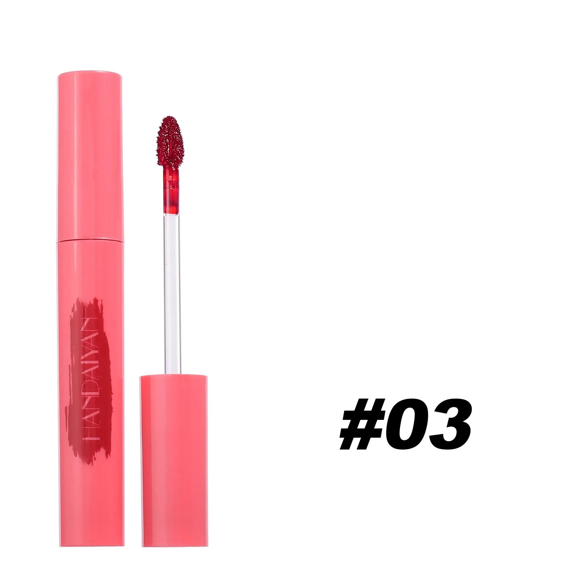 Peel Off Lip Liner Stain Long Wear Tattoo Lipgloss Braun Mattes Finish Hochpigmentiertes, wasserfestes flüssiges Lippenkonturtönungs-Make-up — image 4