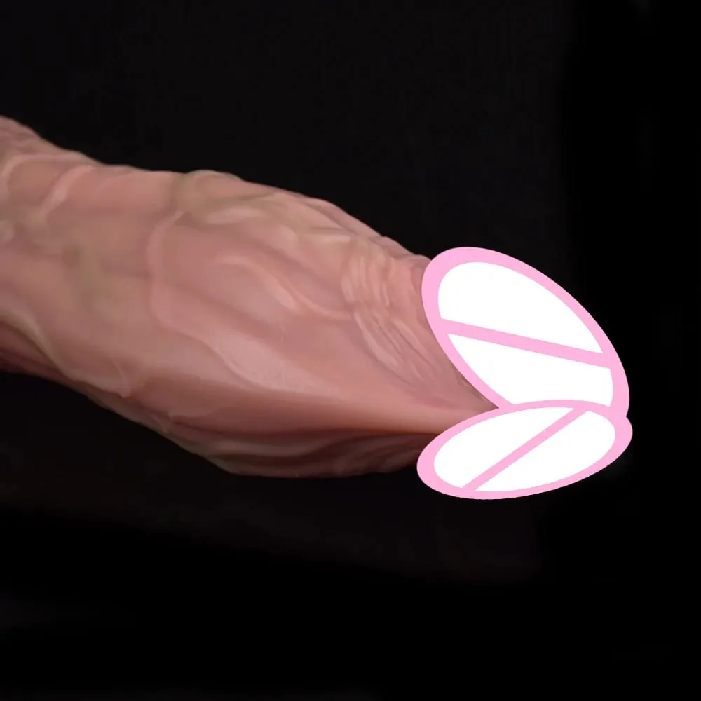 Close Head Realistische Penishülle Sexspielzeug für Männer Verzögerung der Ejakulation Dick Extender für Paare Sex Vergnügen Sexshop — image 6
