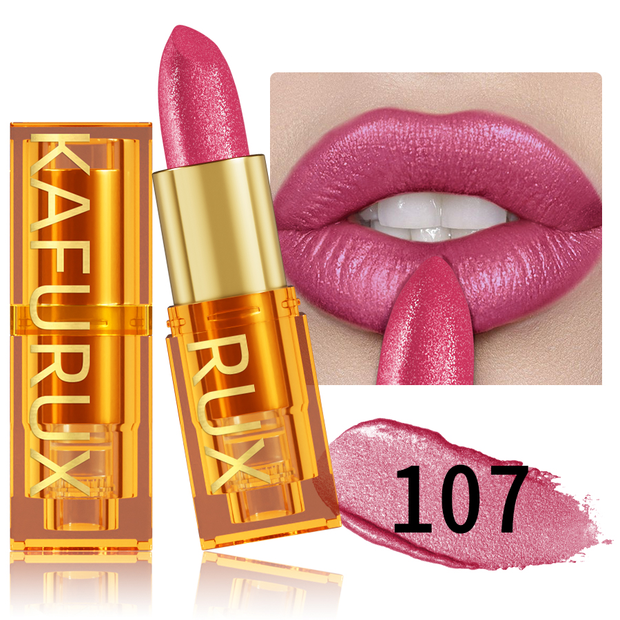 16Colors Bold & Intense Glitter Shiny Metallic Lipstick Lip Tint Long Lasting Lip Senior Matte Lip Makeup Gifts for Women Cosme — image 18