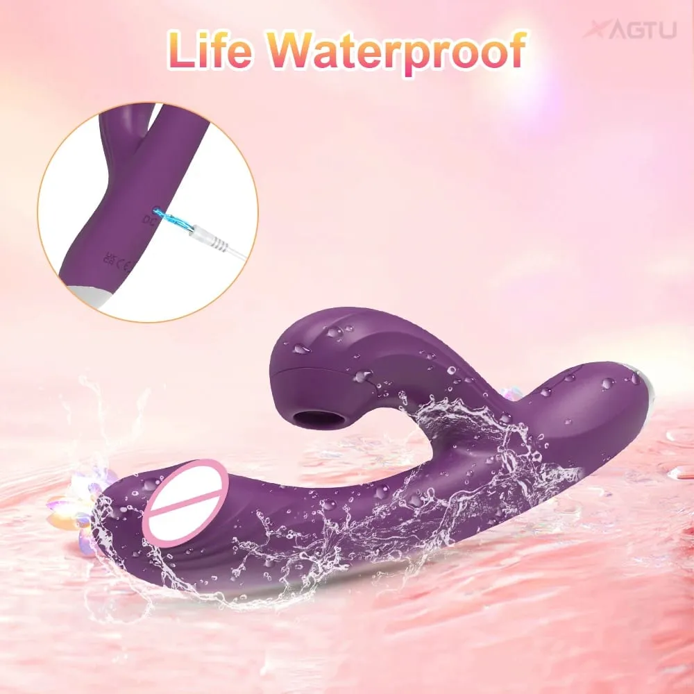 Sucking Vibrator for Women Vacuum Clitoris Stimulator Clit Sucker 2 In 1 G Spot Dildo Female Sex Toy Adults Goods — image 4