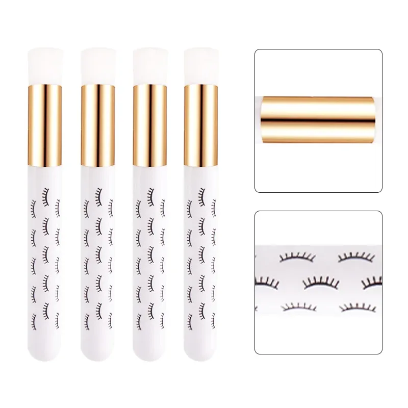 5pcs Eyelash Clean Brush Lash Shampoo Comb Hollow Eyelash Extensions Brush Peel Off Nose Pore Blackhead Remover Makeup Brushes — image 21