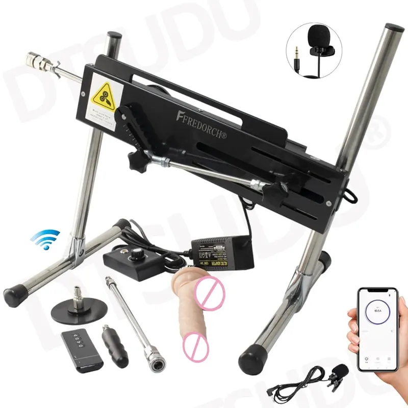 Műpénisz-120W-os automata műpéniszgép 3-15cm szuper csendes maszturbáló műpénisz szexgép felnőtt pár szexuális játék női férfi szexjáték — image 18