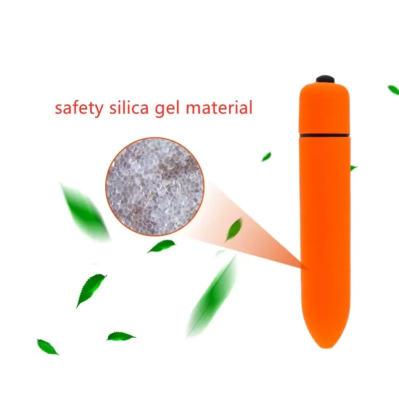 10 ความเร็ว MINI Bullet Vibrator การสั่นสะเทือน G Spot Clitoris Anal Stimulator ช่องคลอดนวดผู้ใหญ่เกม AV Stick เพศของเล่นสำหรับผู้หญิง
