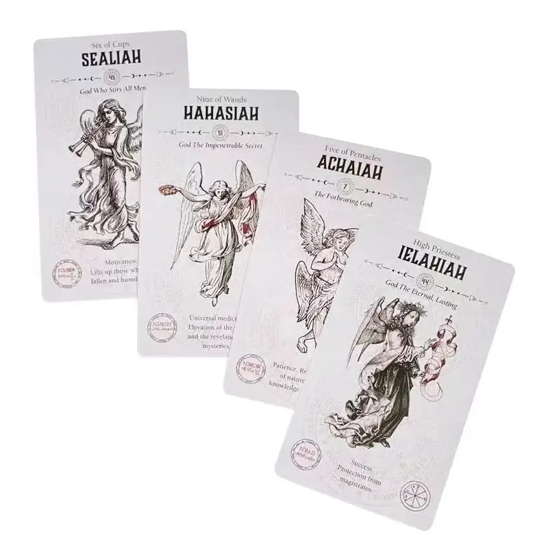 Angel Tarot cards Mysterious Divination Oracle for Party Play Board Game Deck — image 3