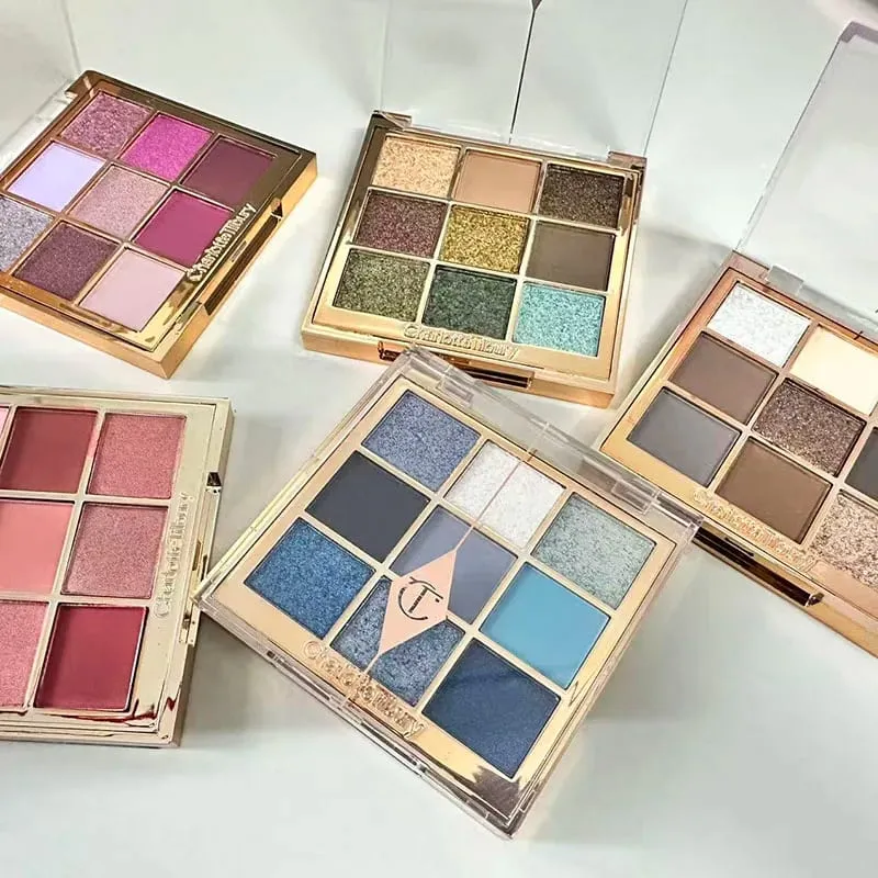 Luxury Fashion CT Brand Makeup 9 Colors Eye Shadow Disc 9g Lasting Nature Easy To Color Foundation Eyeshadow Advanced Cosmetics