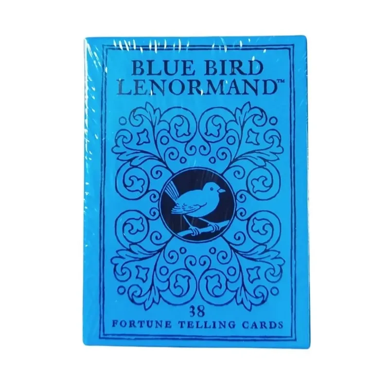 Blue Bird Lenormand Oracle Cards A 38 Tarot Deck Card English Oracle Card for Divination Board Game for Adult With PDF Guidance