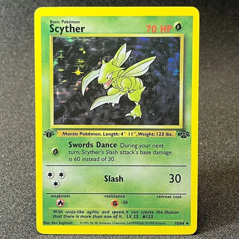PKM Foil Cards Charizard Blastoise Venusaur Alakazam Mewtwo Zapdos Raichu 1996 1st Edition Game Collection PTCG Proxy Cards — image 11