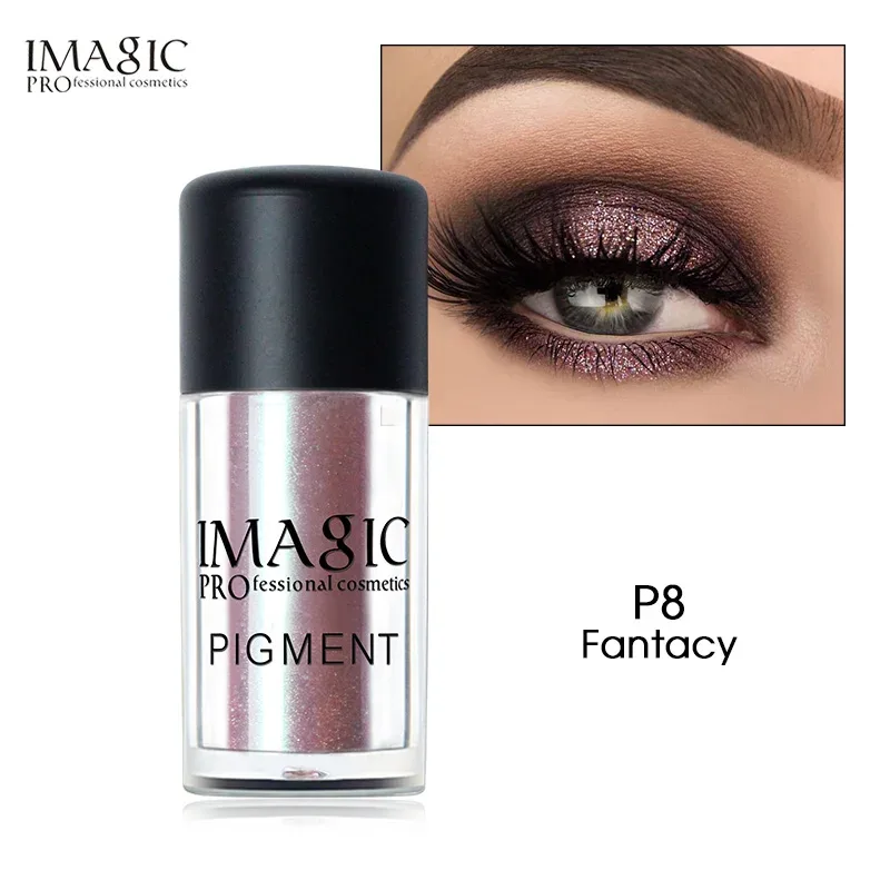 New Arrival Glitter Eyeshadow Metallic Loose Powder Waterproof Shimmer Pigments Colors Eye Shadow Makeup Cosmetics — image 13