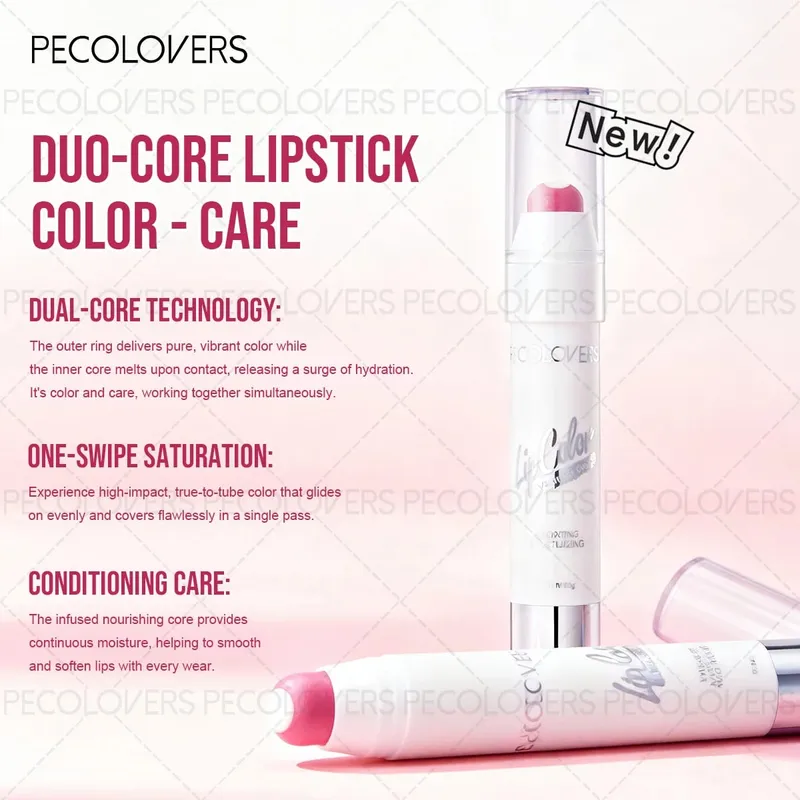 6PCS/Set Lip Makeup Set - Precise Lip Line and Full Color Moisturizing Semi-matte Suitable for Daily and Party Makeup — image 3