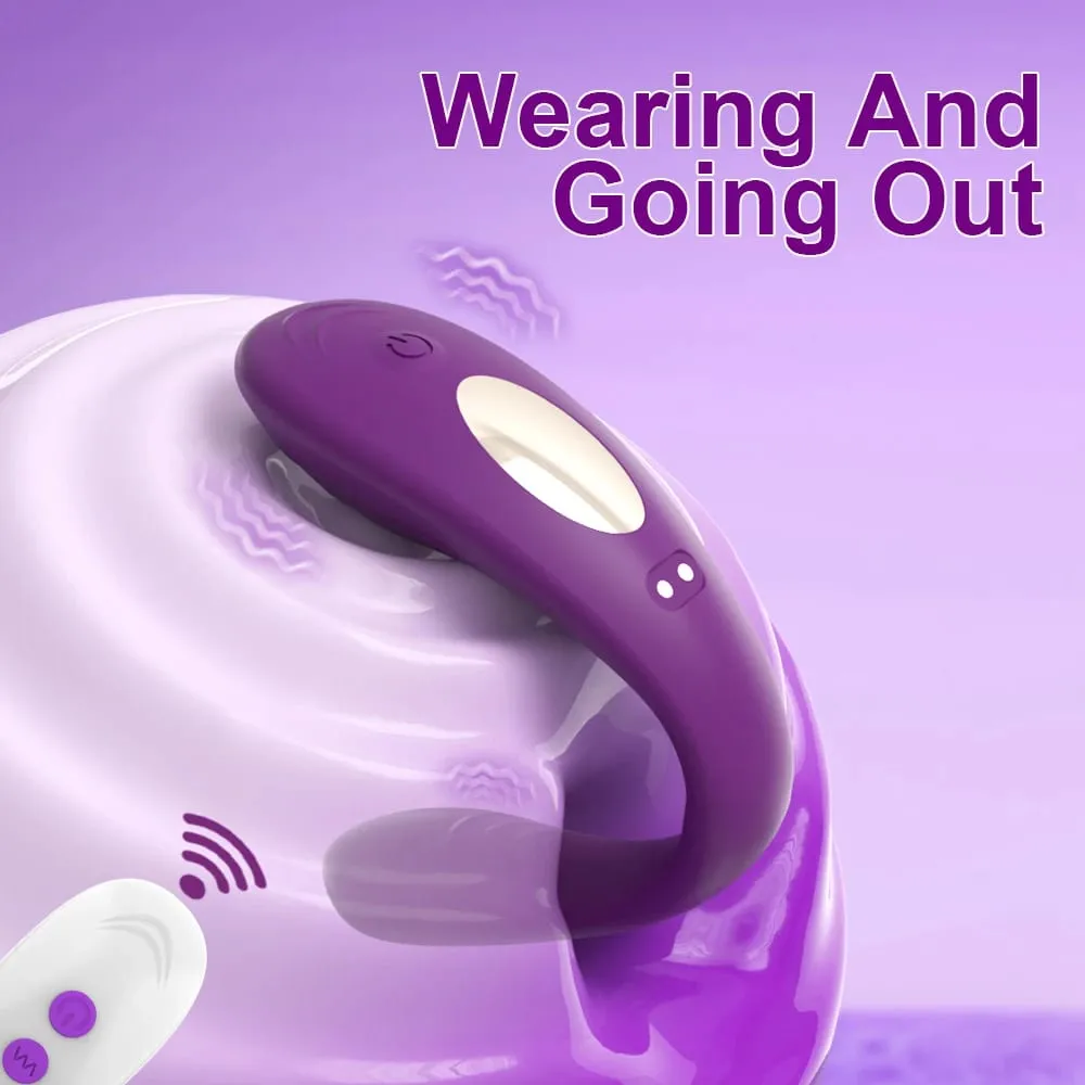 Remote Control Vibrator Female U Type Vibrator Clitoris Stimulate G-Spot Vagina Massage Female Masturbation Sex Toys for Women — image 3