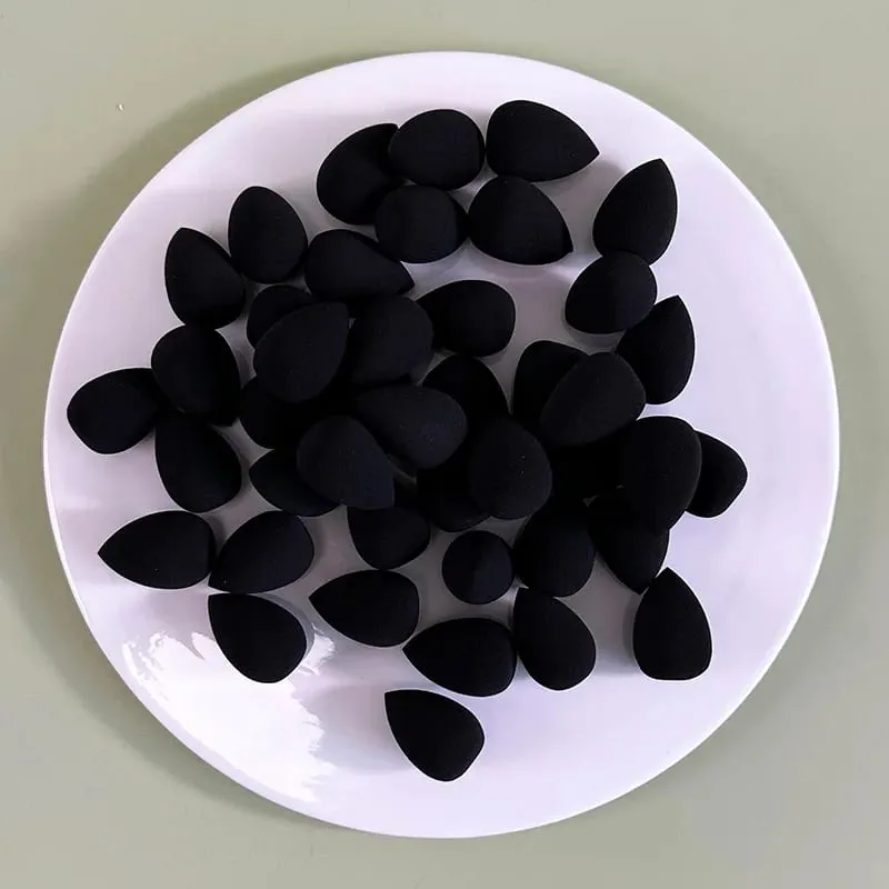 3/20/60Pcs Portable Reusable Water Drop Shape Mini Blender Sponge Beauty Cosmetic Foundation Cosmetic Sponge Makeup Blender — image 8