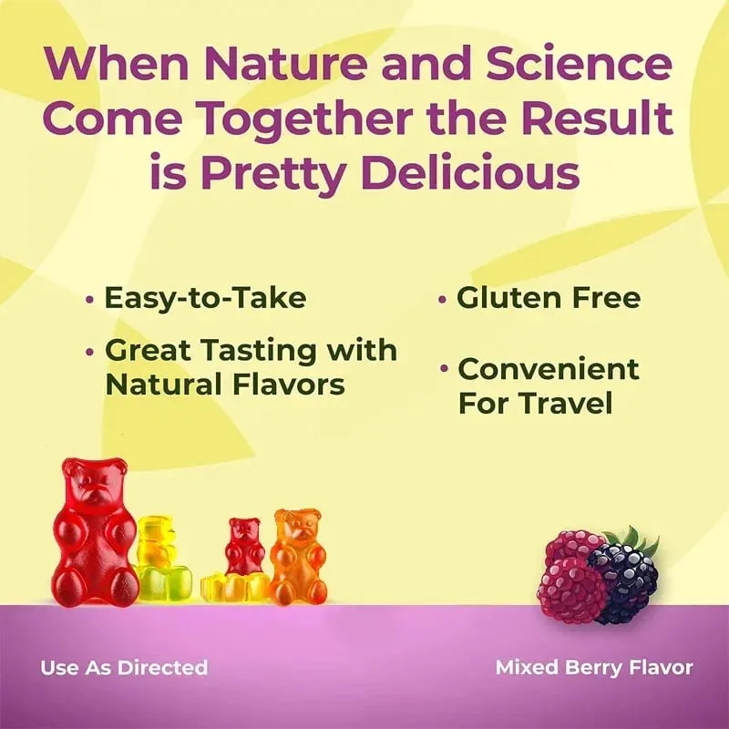 Laxative Gummies - Supports Intestinal Health Boosts Metabolism Relieves Constipation Bowel Cleansing and Detoxification — image 6