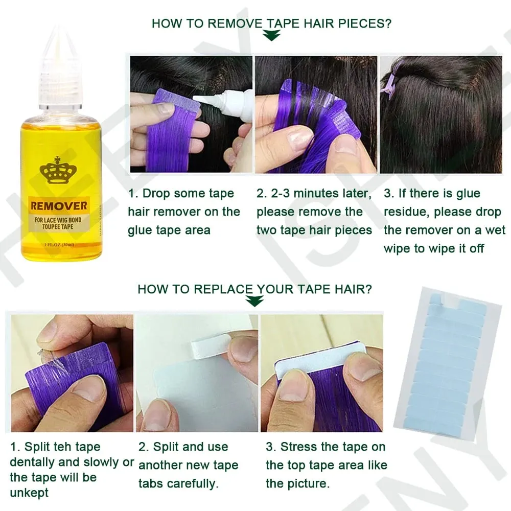Blonde Mini Tape in Human Hair Extensions 12-24 Inches Seamless Adhesive Tape Hair on Glue 10pcs/pack Natural Straight Hair