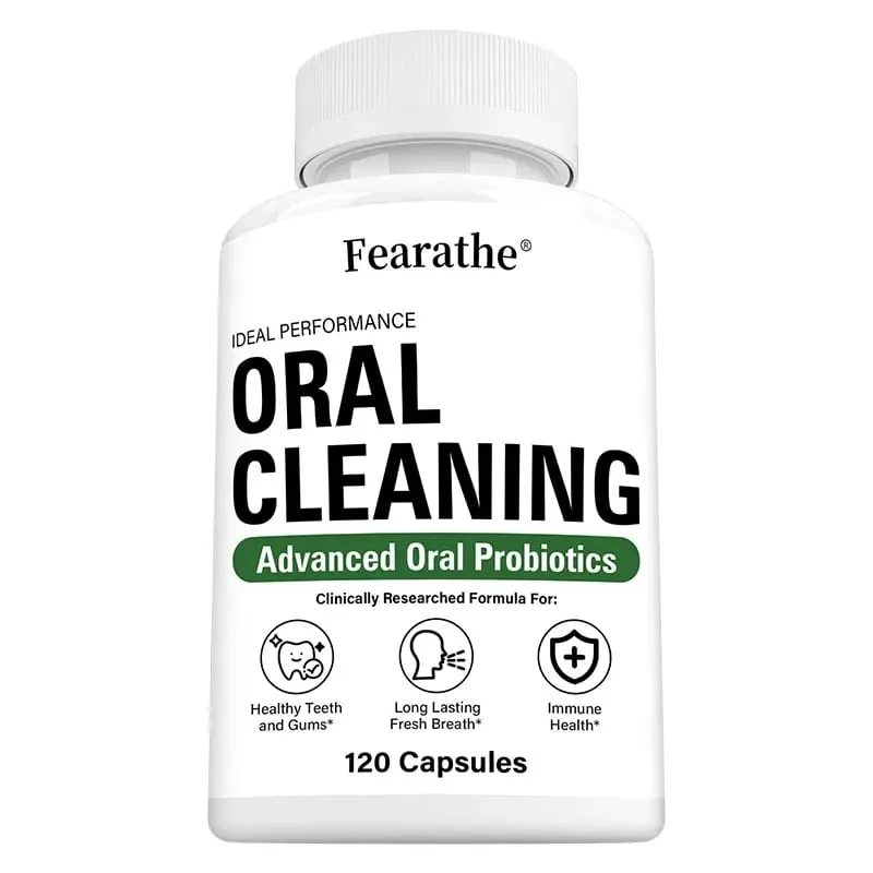 Oral Probiotics - Oral Cleaning Prevent Tooth Decay for Bad Breath Support Teeth and Gum Health Immune Health