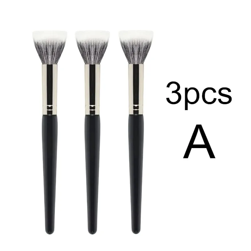 Stippling Highlight Makeup Brushes Blush Goat Hair Multifunctional Beauty Foundation Make Up Brush Tools — image 15