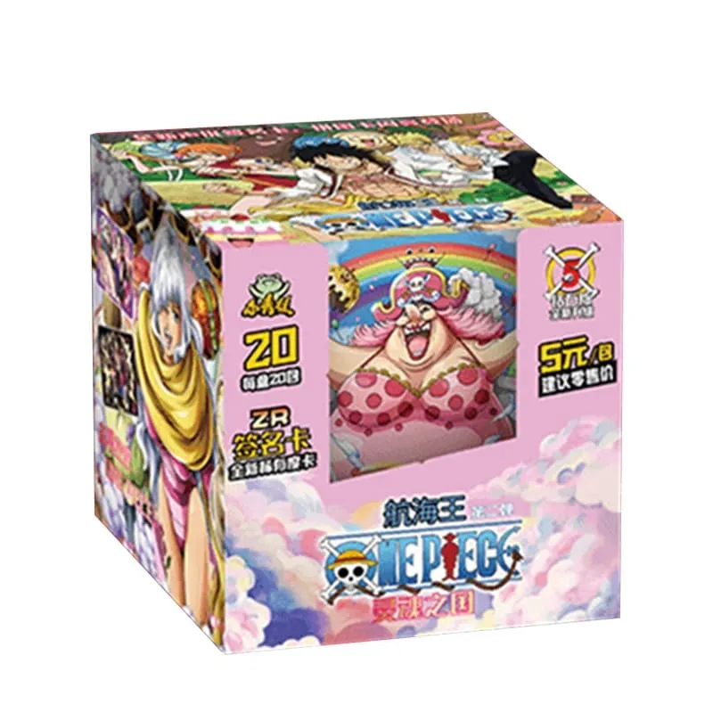 One Piece Collections Rare Cards Box Booster Pack Anime Luffy Zoro Nami Chopper TCG Game Collectibles Card Child Birthday Gift — image 11