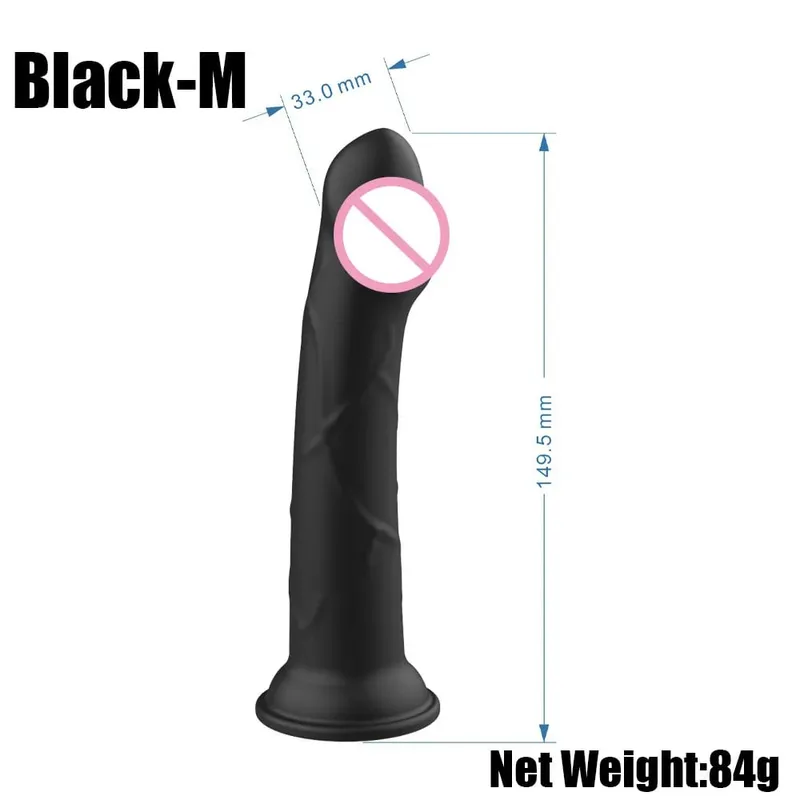 Plugue anal roxo realista com ventosa forte, base de gelatina, brinquedo sexual em vários tamanhos para mãos livres, jogo anal para — image 5