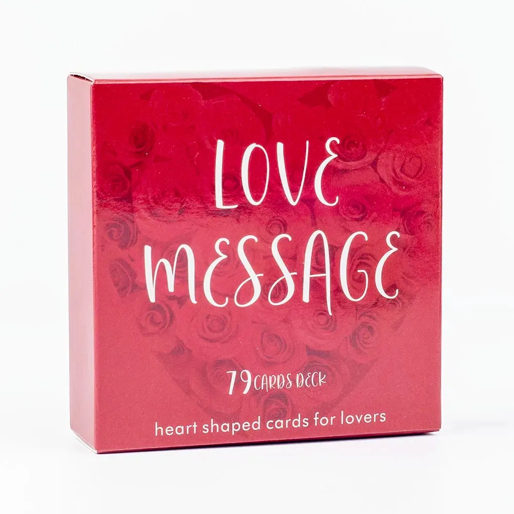 Love Message Oracle Cards 79Cards heart-shaped Leisure Entertainment Game Tarot Card — image 3