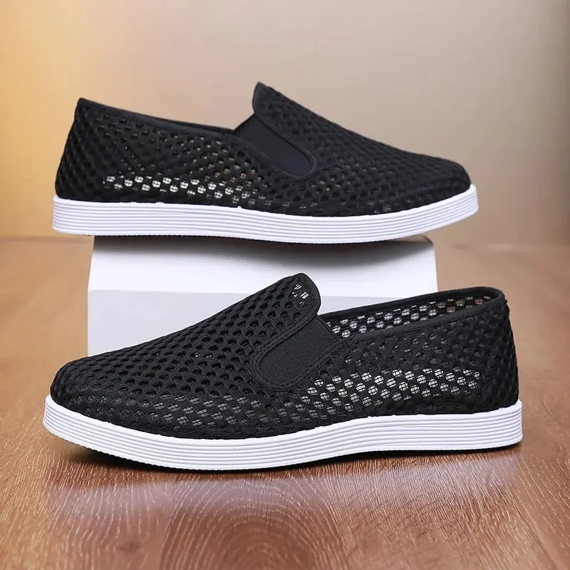 ​Men's Casual Sneakers Summer Breathable Mesh Lightweight Cheap Free Shipping Shoes​