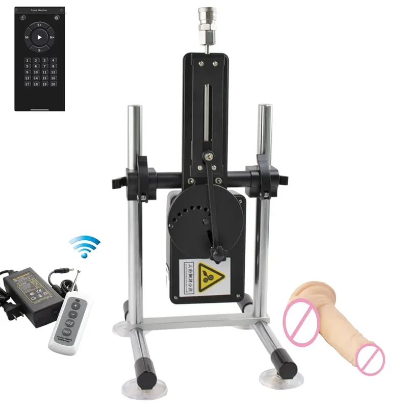 NEW Automatic Sex Machine for Couples with Dildo Attachments Vibrator Adult Toy for Men Women Female Masturbation Vagina 70W