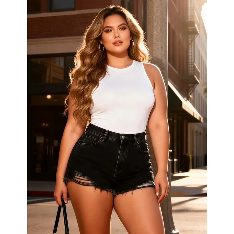 Women Sleeveless Stretch Base Layer Bodysuit One Piece Crew Neck Open Crotch Slim Fit Versatile Solid Tank Top S-2XL For Summer — image 5