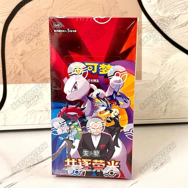 New Original Pokemon TCG Stellar Glass 17.0 Charizard & Gengar Simplified Chinese Collectible Battle Cards Hobby Collection — image 5