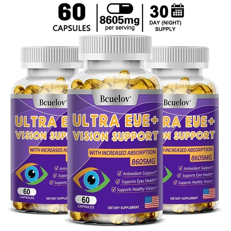 Advanced Eye Vitamin Supplement for Macular Health and Dry Eyes - Supports Eye Strain Stress Night Vision — image 10