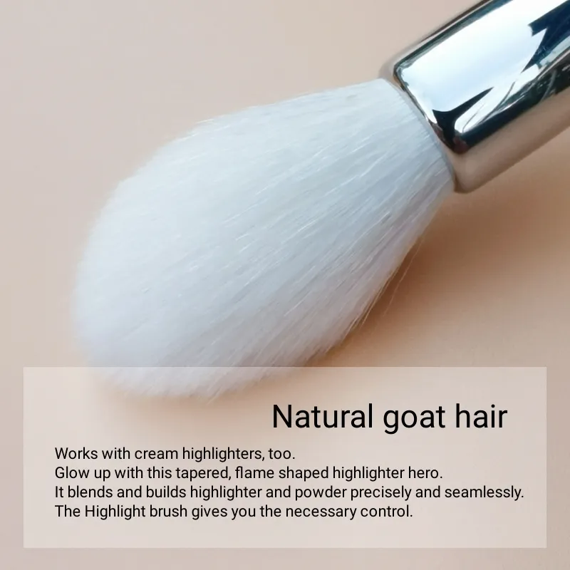 Highlighter Brush Makeup Natural Goat Hair Make Up Brushes Beauty Tools