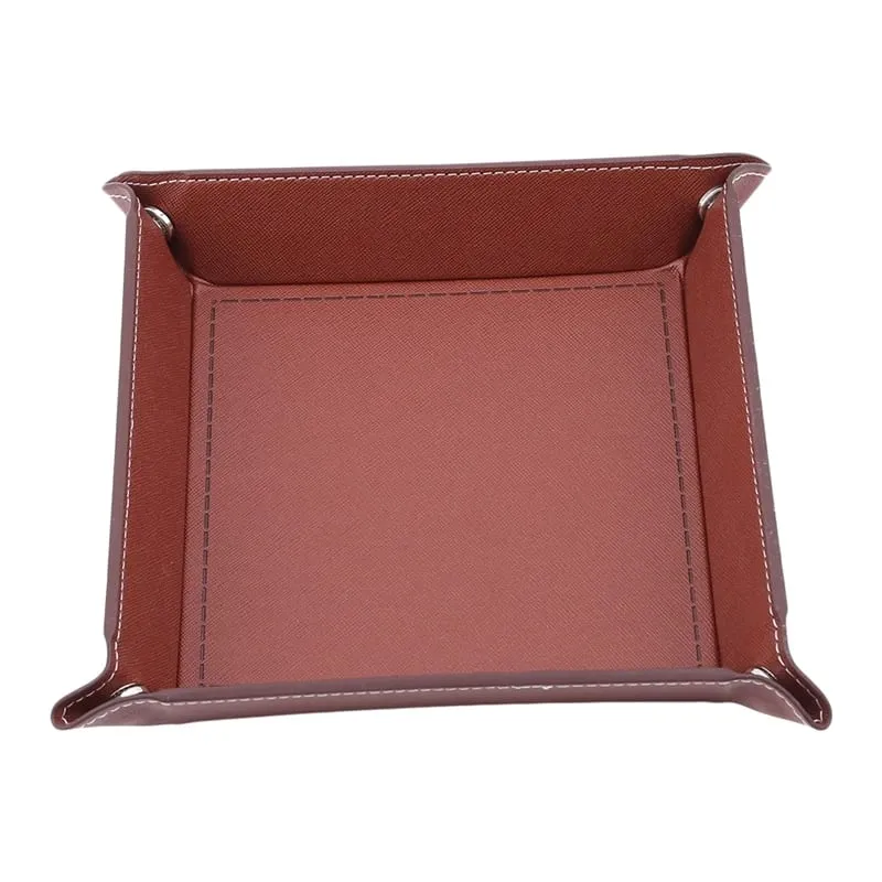 Game Dice Tray Solid Color Dice Box Games Dice Storage Portable Folding Dice Storage Rolling Tray For Use — image 9