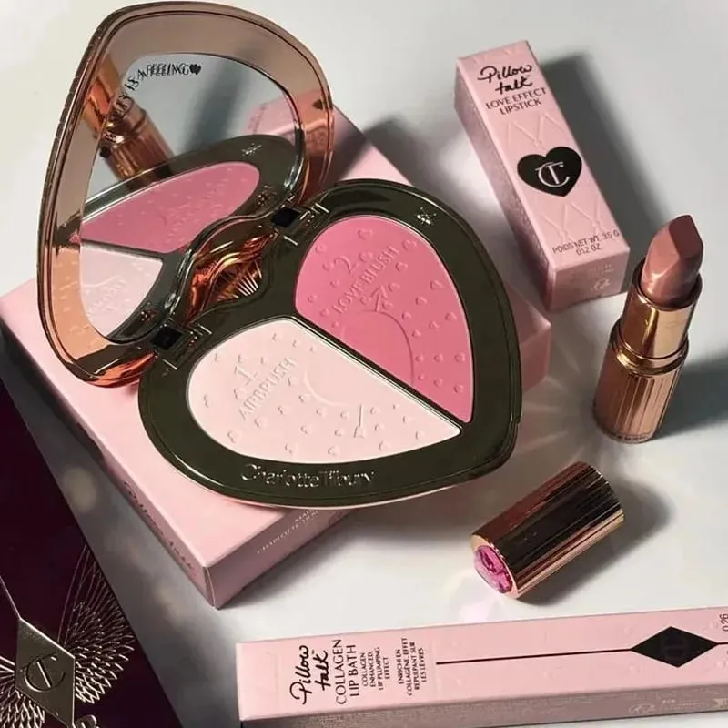 Charlotte Tilbury Dual-Color Blush Concealer Cushion Delicate And Smooth Brightening And Moisturizing Concealing Lasting Makeup