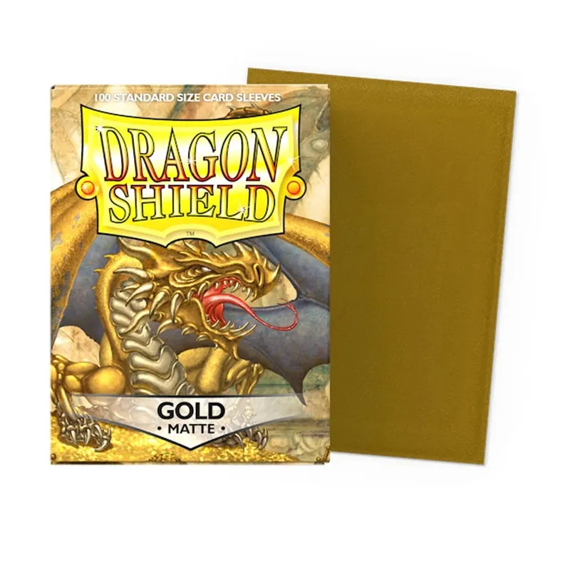 100 pièces/boîte 66x91mm taille Standard Demark Dragon Shield mat manchons de carte pour MTG/PKM/YGO/TCG cartes de jeu de société Slevees