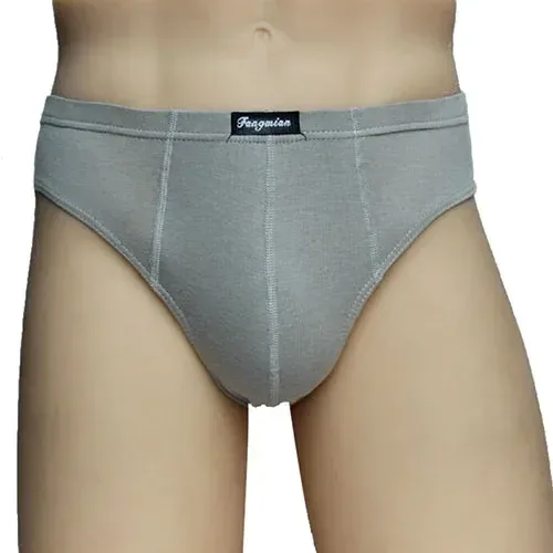 6PCS Men's plus Size Briefs 5XL/6XL Cotton Underwear Breathable Comfortable Solid Sexy Shorts for Men — image 10
