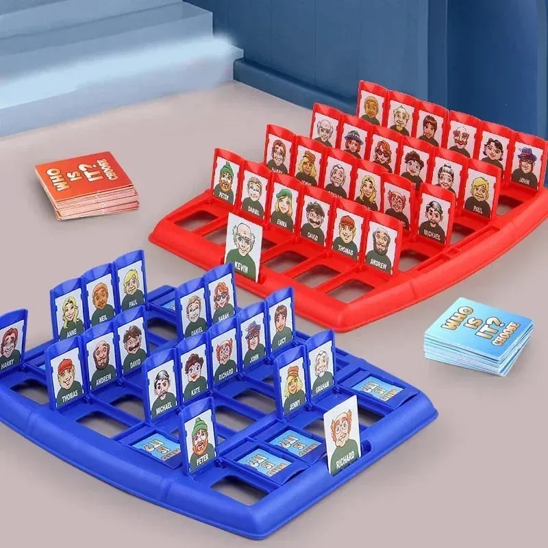 Guess who I am board game parent-child interaction toy logical reasoning children's puzzle guess me you my character chessboard — image 6