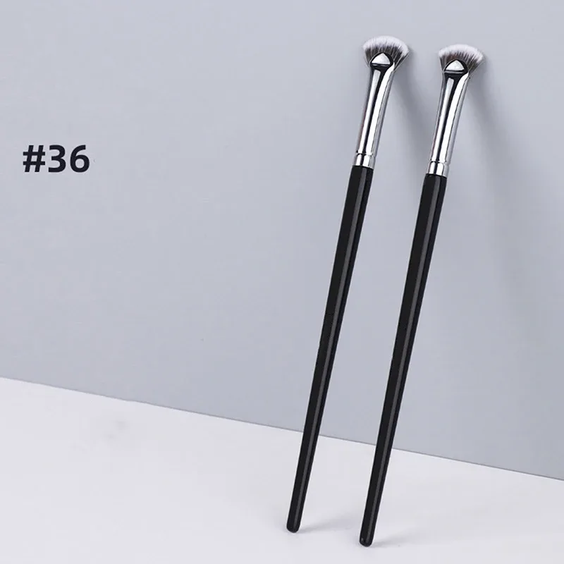 1Pcs Small Flat Head Fan Mascara Brush Makeup Brush Eyelash Lash Brush Cosmetic Tools Makeup Brushes And Tools — image 4