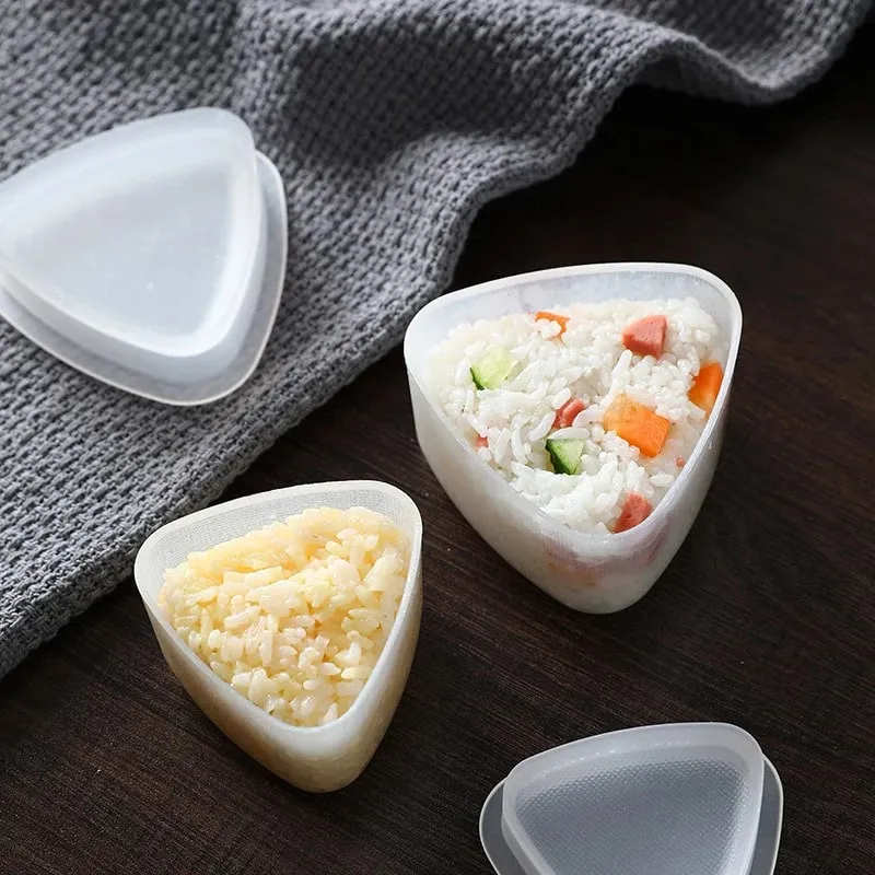 Triangle Shape Onigiri Molds Accessories for Sushi Making Tools Prepare Sushi Mold Rice Mold Shape SSGJ002 — image 1