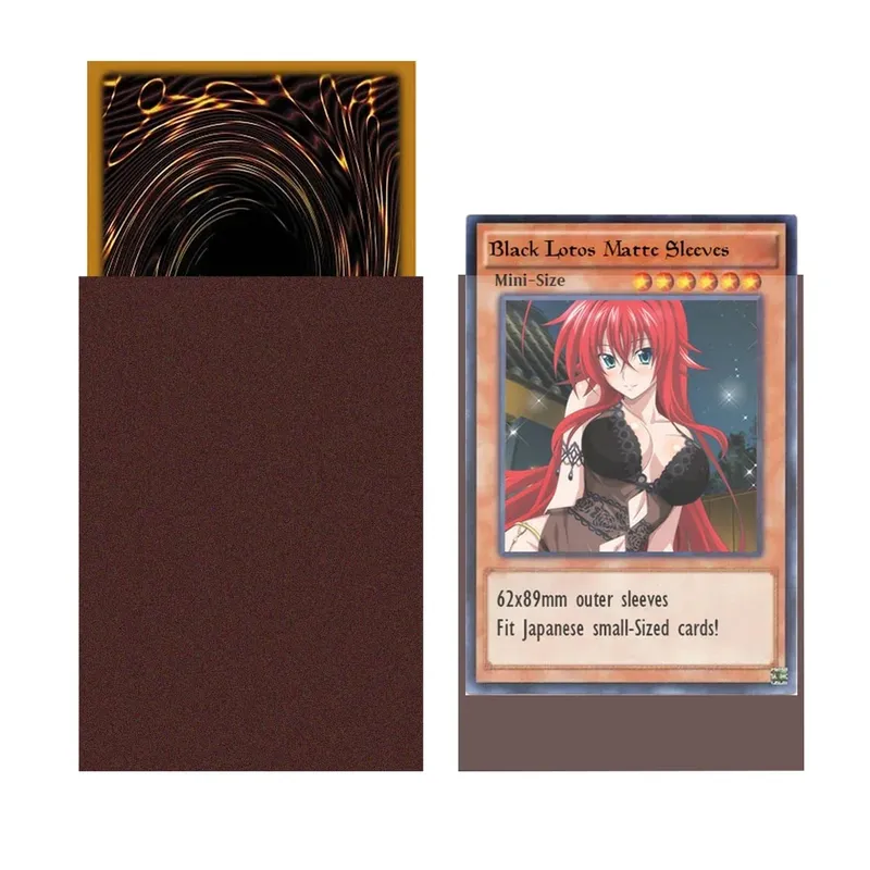 60 PCS/Lot Yu-Gi-Oh Card Sleeves YGO 62X89 Protective Sleeve Liner VG Due City BlackLotus Matte YUGIOH Card Sleeve Cover — image 11